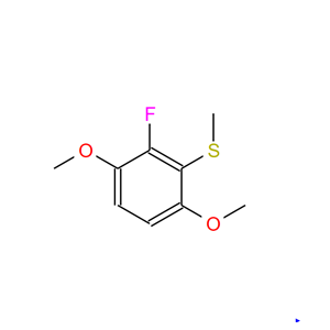 2-氟-1，4-二甲氧基-3-甲硫基苯