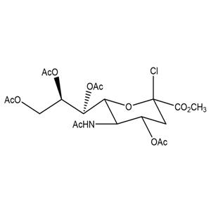 N-乙酰基-4,7,8,9-四-O-乙酰基-2-氯代-2-脱氧-β-神经氨酸甲酯