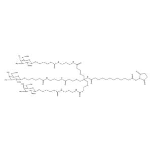 Triantennary GalNAc Acid NHS ester #1,Triantennary GalNAc Acid NHS ester #1