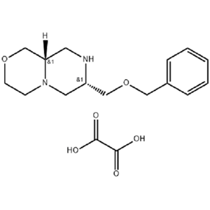 吡嗪并[2，1-c][1，4]恶嗪， 八氢-7-[（苯基甲氧基）甲基]-乙二酸酯