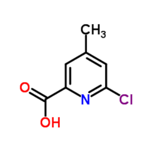 6-氯-4-甲基吡啶-2-羧酸,6-Chloro-4-methylpyridine-2-carboxylic acid