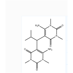 5,5'-（2-甲基亚丙基）-双[6-氨基-1,3-二甲基-2,4（1H，3H）-嘧啶二酮] 2113633-76-2