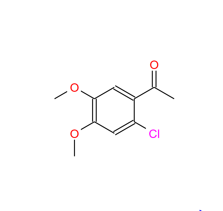 1-(2-氯-4,5-二甲氧基苯基)乙烷-1-酮,Ethanone, 1-(2-chloro-4,5-dimethoxyphenyl)-