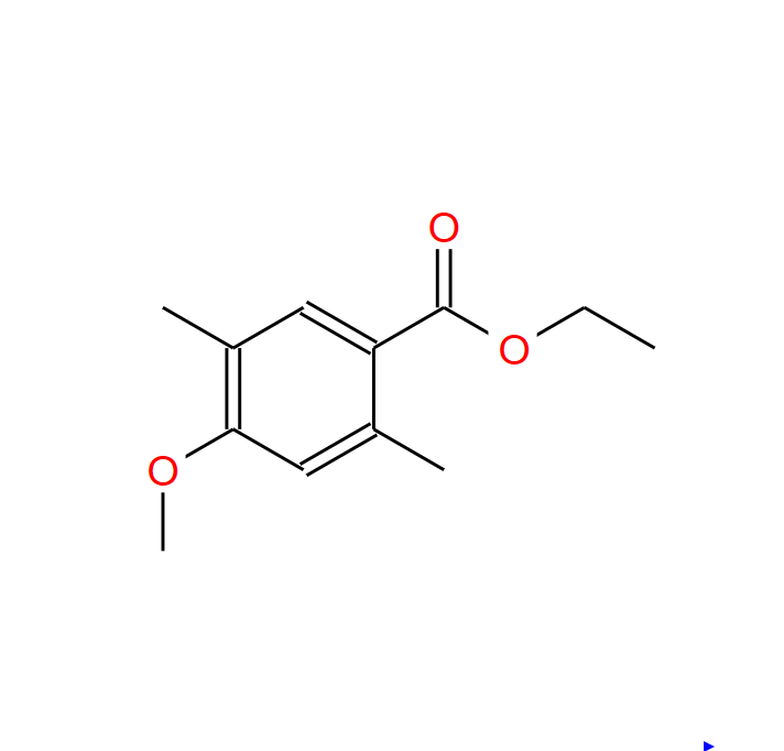 4-甲氧基-2,5-二甲基苯甲酸乙酯,4-Methoxy-2,5-dimethylbenzoic acid ethyl ester