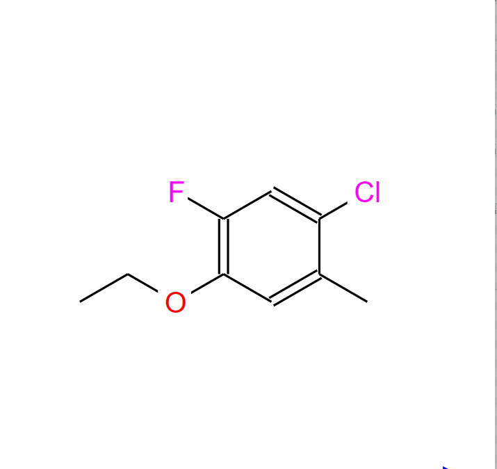 1-氯-4-乙氧基-5-氟-2-甲基苯,1-Chloro-4-ethoxy-5-fluoro-2-methylbenzene