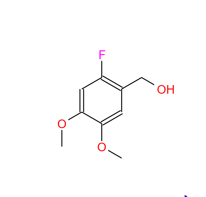 (2-氟-4,5-二甲氧基苯基)甲醇,3,4-DIMETHOXY-6-FLUOROBENZYL ALCOHOL