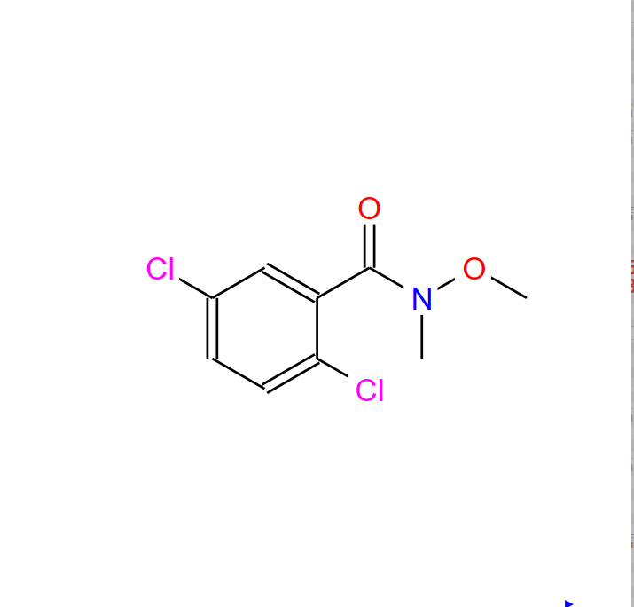 2，5-二氯-N-甲氧基-N-甲基苯甲酰胺,2,5-dichloro-N-methoxy-N-methylbenzamide