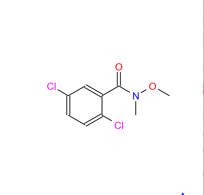 2，5-二氯-N-甲氧基-N-甲基苯甲酰胺,2,5-dichloro-N-methoxy-N-methylbenzamide