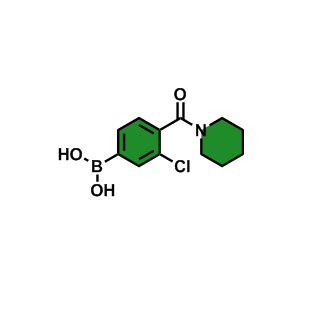 3-氯-4-(哌啶-1-羰基)苯基硼酸,(3-Chloro-4-(piperidine-1-carbonyl)phenyl)boronic acid