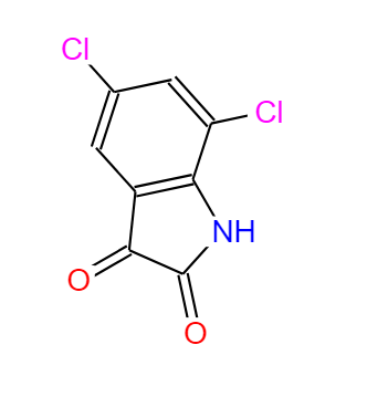 5,7-二氯靛紅,5,7-Dichloro-1H-indole-2,3-dione