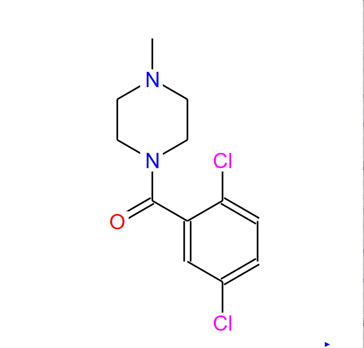 2，5-二氯苯基（4-甲基哌嗪-1-基）甲酮,(2,5-dichlorophenyl)(4-methylpiperazin-1-yl)methanone