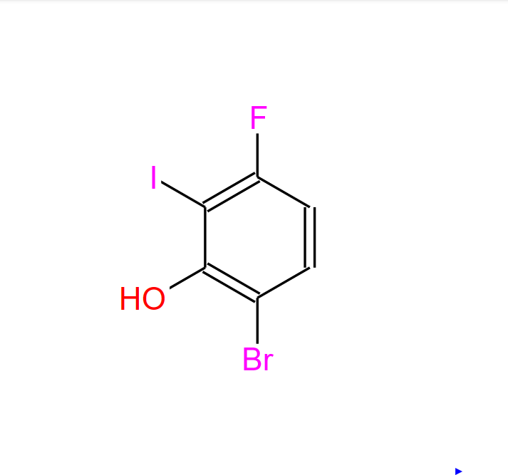 6-溴-3-氟-2-碘苯酚,Phenol, 6-bromo-3-fluoro-2-iodo-