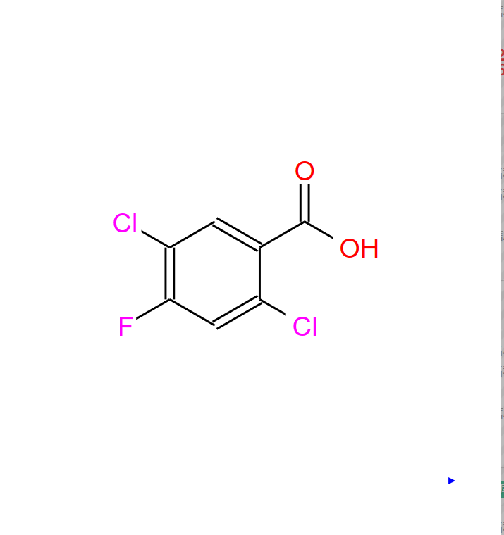 2,5-二氯-4-氟苯甲酸,Benzoic acid, 2,5-dichloro-4-fluoro-