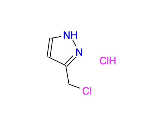 3-(氯甲基)吡唑盐酸盐,3-(Chloromethyl)pyrazole Hydrochloride