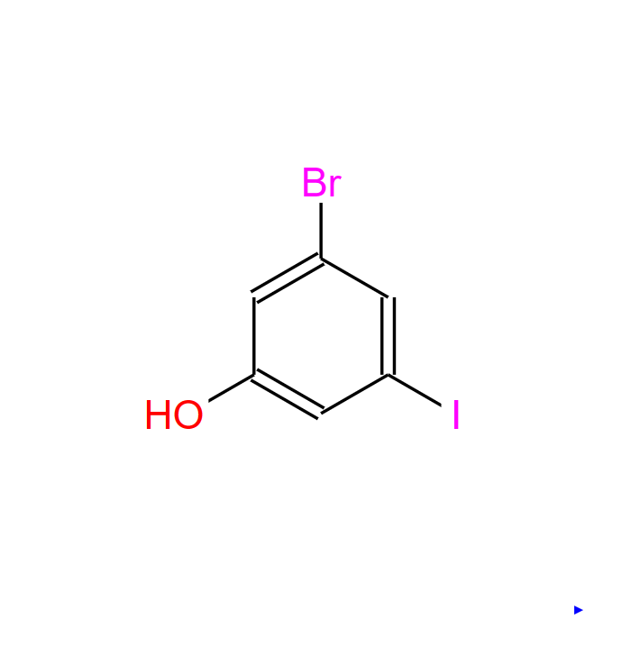 3-溴-5-碘-苯酚,3-broMo-5-iodo-phenol