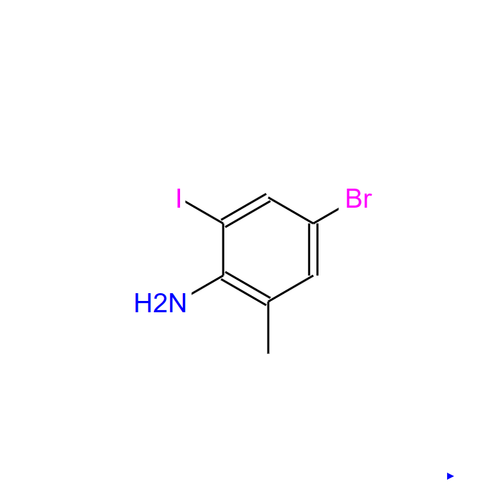 2-甲基-4-溴-6-碘苯胺,4-BroMo-2-Methyl-6-iodoaniline