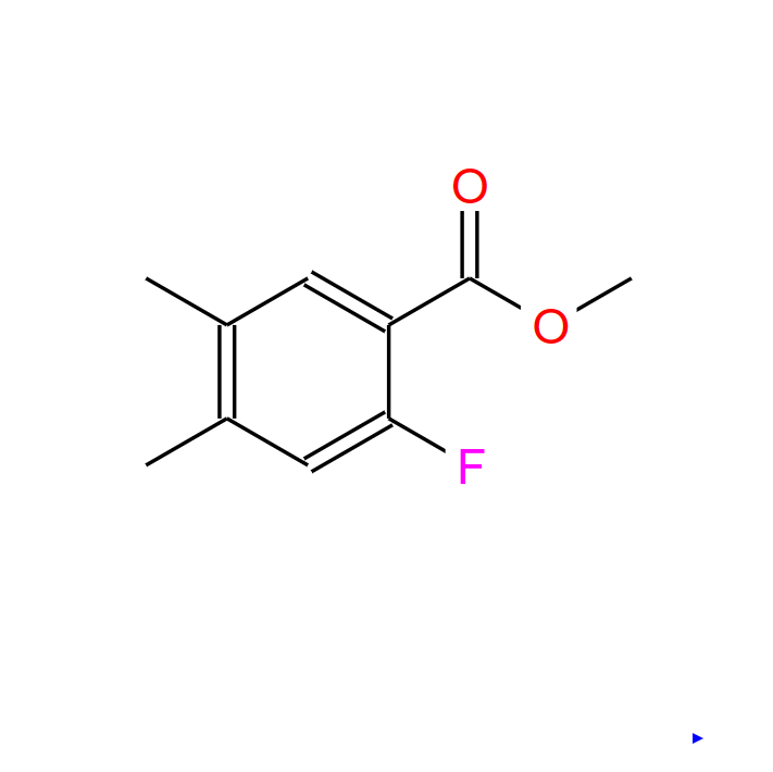 2-氟-4，5-二甲基苯甲酸甲酯,Methyl 2-fluoro-4,5-dimethylbenzoate