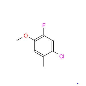 1-氯-5-氟-4-甲氧基-2-甲基苯