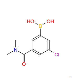 N-二甲基 3-硼-5-氯苯甲酰胺