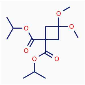 3,3-二甲氧基环丁烷-1,1-二甲酸二异丙酯