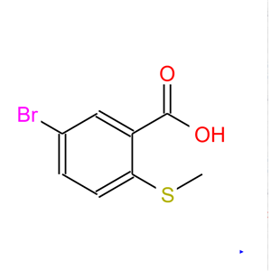 5-溴-2-(甲硫基)苯甲酸,5-BROMO-2-(METHYLTHIO)BENZOIC ACID