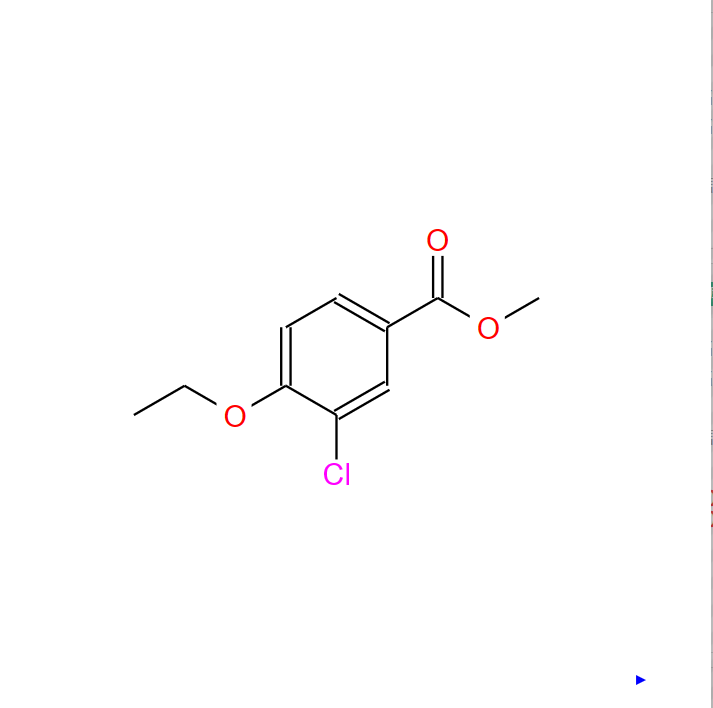3-氯-4-乙氧基苯甲酸甲酯,METHYL 3-CHLORO-4-ETHOXYBENZOATE