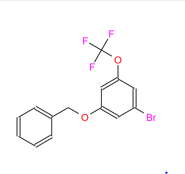 1-芐氧基-3-溴-5-三氟甲氧基苯,1-(Benzyloxy)-3-bromo-5-(trifluoromethoxy)benzene