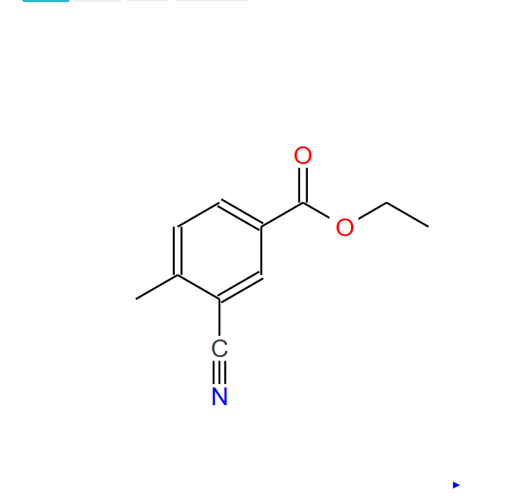 3-氰基-4-甲基苯甲酸乙酯,Benzoic acid, 3-cyano-4-methyl-, ethyl ester