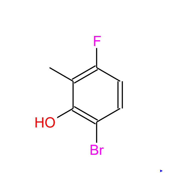 6-溴-3-氟-2-甲基苯酚,6-bromo-3-fluoro-2-methylphenol