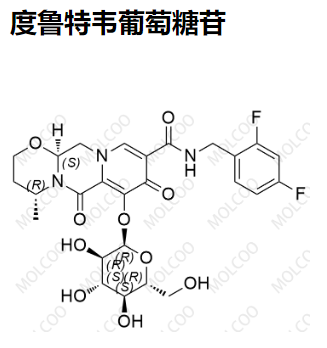 度鲁特韦葡萄糖苷,Dolutegravir Glucoside