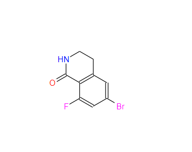 6-溴-8-氟-3,4-二氫異喹啉-1(2H)-酮,6-Bromo-8-fluoro-3,4-dihydroisoquinolin-1(2H)-one