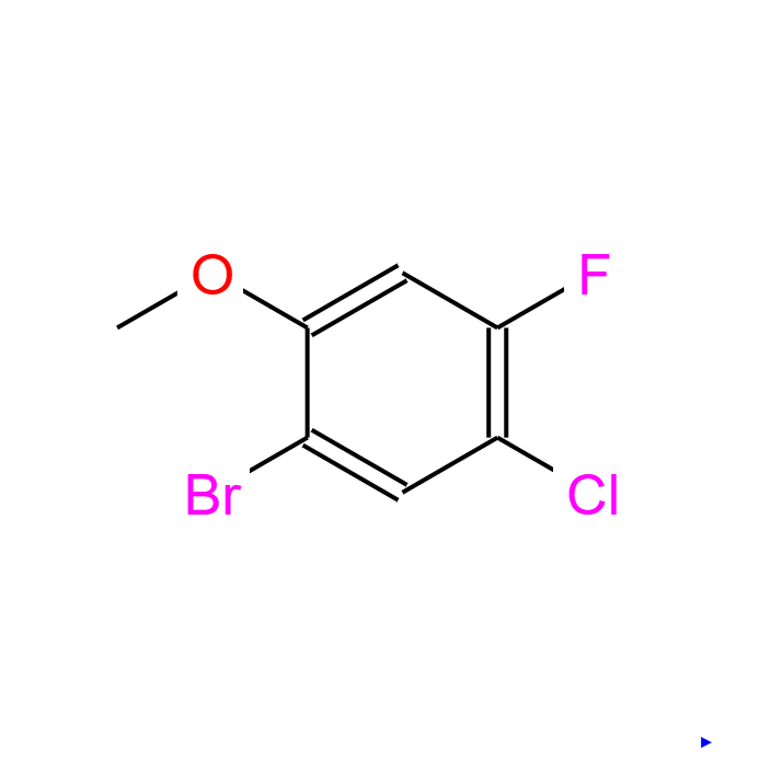 1-溴-5-氯-4-氟-2-甲氧基苯,1-Bromo-5-chloro-4-fluoro-2-methoxybenzene