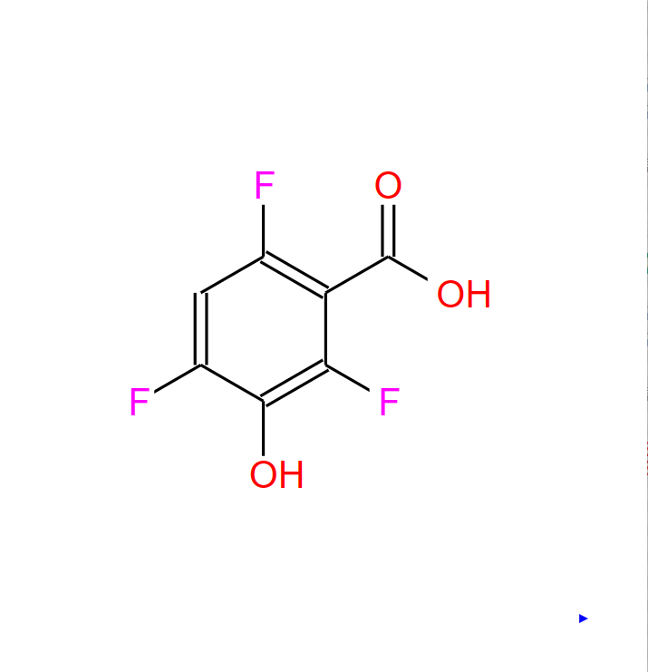 2,4,6-三氟-3-羟基苯甲酸,Benzoic acid, 2,4,6-trifluoro-3-hydroxy-