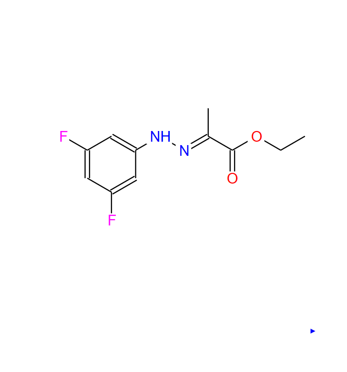 2-（2-（3，5-二氟苯基）肼基）丙酸乙酯,(E)-ethyl 2-(2-(3,5-difluorophenyl)hydrazono)propanoate