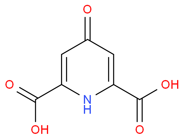 4-羟基吡啶-2,6-二甲酸,4-hydroxypyridine-2,6-dicarboxylic acid