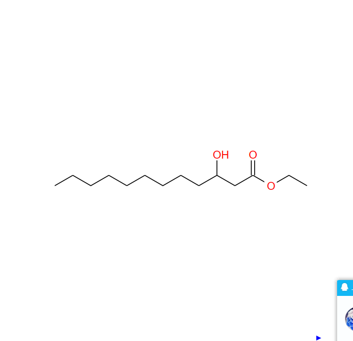 3-羟基十二烷酸乙酯,ethyl 3-hydroxydodecanoate