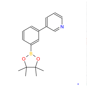 3-[3-(4,4,5,5-四甲基-1,3,2-二氧代硼戊环-2-基)苯基]吡啶