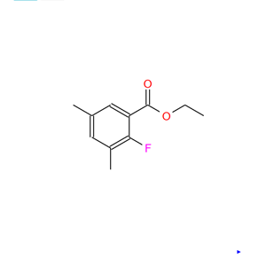 2-氟-3，5-二甲基苯甲酸乙酯,Benzoic acid, 2-fluoro-3,5-dimethyl-, ethyl ester