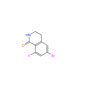 6-溴-8-氟-3,4-二氢异喹啉-1(2H)-酮 1242157-15-8