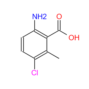 6-氨基-3-氯-2-甲基苯甲酸,6-amino-3-chloro-2-methylbenzoic acid