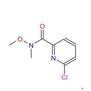6-氯-N-甲氧基-N-甲基吡啶酰胺,6-CHLORO-N-METHOXY-N-METHYLPYRIDINE-2-CARBOXAMIDE