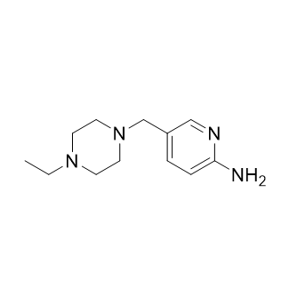 5-[(4-乙基哌嗪-1-基)甲基]吡啶-2-胺,5-[(4-Ethyl-1-piperazinyl)methyl]-2-pyridinamine