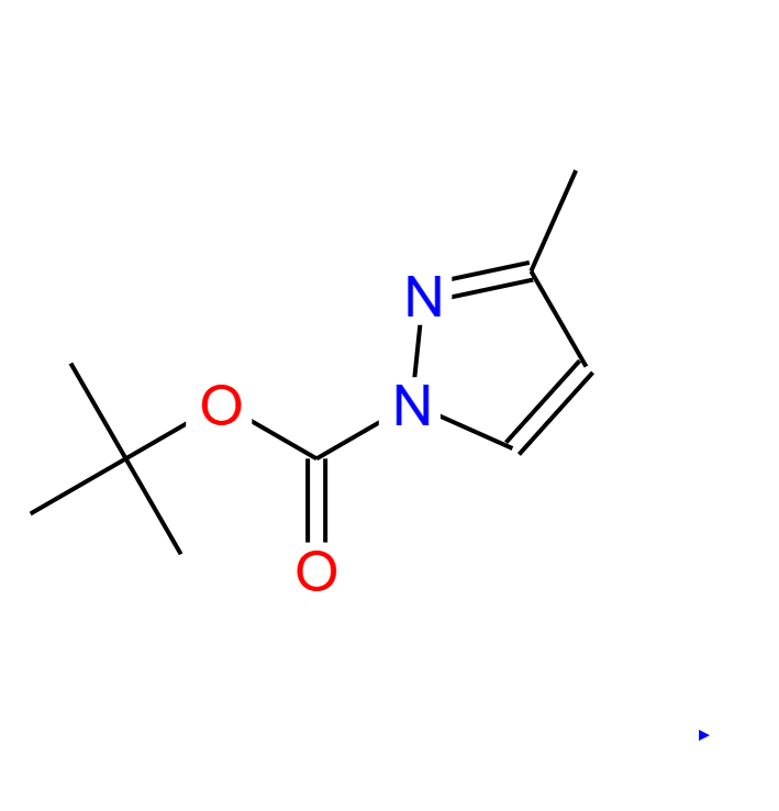 3-甲基-1H-吡唑-1-羧酸叔丁酯,tert-Butyl 3-Methyl-1H-pyrazole-1-carboxylate