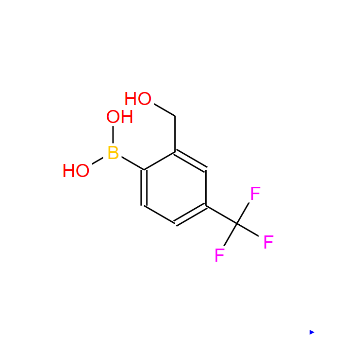 2-羟甲基-4-三氟甲基苯基硼酸,[2-(Hydroxymethyl)-4-(trifluoromethyl)phenyl]boronic acid