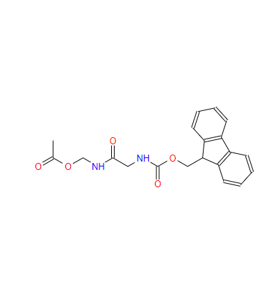 乙酸[[2-(FMOC-氨基)乙酰氨基]甲基]酯,({N-[(9H-Fluoren-9-ylmethoxy)carbonyl]glycyl}amino)methyl acetate