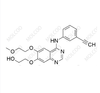 厄洛替尼O-脱甲基代谢产物异构体（M13）,Erlotinib O-Desmethyl Metabolite Isomer (M13)