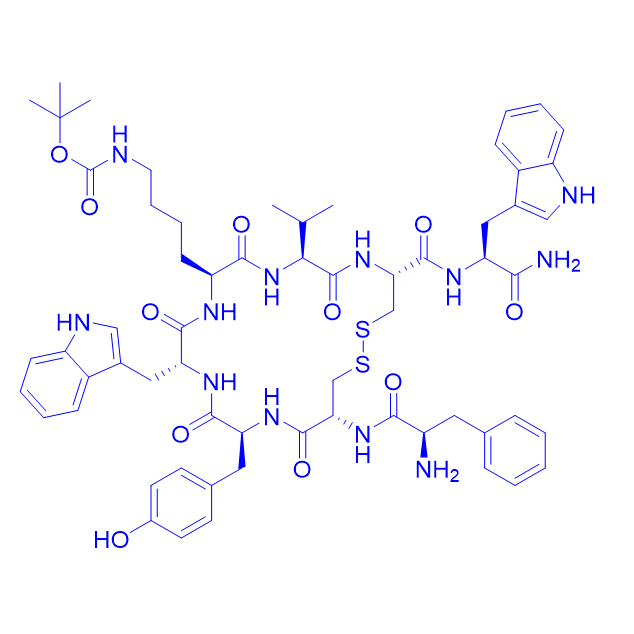 生长抑素类似物多肽,RC-160 [Lys(Boc)]