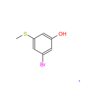 3-溴-5-(甲硫基)苯酚
