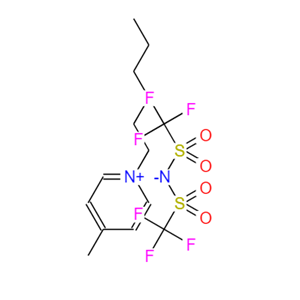 N-己基-4-甲基吡啶双（三氟甲烷磺酰）亚胺盐,N-hexyl-4-metylpyridinium bis((trifluoromethyl)sulfonyl)imide