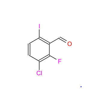3-氯-2-氟-6-碘苯甲醛